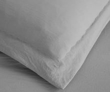 Load image into Gallery viewer, Tektrum 3 Piece 3pc Duvet Cover Set with Button Enclosure - 1800 Supreme Collection Super Soft Hotel Luxury Durable 100 GSM Brushed Microfiber, Wrinkle & Fade Resistant (Grey)