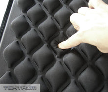 Load image into Gallery viewer, Tektrum Extra Thick Cool Gel Orthopedic Seat Cushion with Massage Convexes for Wheelchair, Office, Home, Car – Relief for Sweaty Bottom, Sciatica, Coccyx, Back Pain, Tailbone Pain (TD-GS1202-BLK)