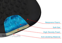 Load image into Gallery viewer, Tektrum Portable Cool Gel Orthopedic Seat Cushion with Massage Convexes for Wheelchair, Office, Home, Car – Relief for Sweaty Bottom, Sciatica, Coccyx, Back Pain, Hip Pain, Leg Pain (TD-GS1211-BLK)