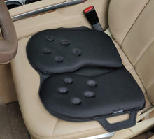 Load image into Gallery viewer, Tektrum THICK Foldable Orthopedic Cool Gel Seat Cushion with Handle for Home, Office, Chairs, Car, Travel - Relief for Back, Sciatica, Tailbone Pain/Discomfort, Promotes Healthy Posture (TD-GS1631-BLK)