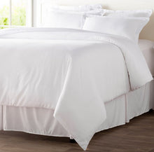 Load image into Gallery viewer, Tektrum 5 Piece 5pc Duvet Cover Set with Button Enclosure - Wrinkle & Fade Resistant, 1800 Supreme Collection Super Soft Hotel Luxury Durable 100 GSM Brushed Microfiber (White)