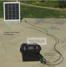 Load image into Gallery viewer, Tektrum Rugged Portable 500w (1000w Peak) Power Source Station, Silent Gas Free Generator, 312Wh/26Ah Battery, 12V/AC/USB Outputs, Charge Solar/Wall/Car -for Emergency & Daily Use - Plug-N-Play