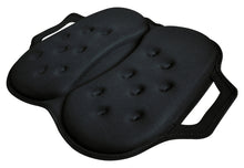Load image into Gallery viewer, Tektrum LITE Portable Foldable Cool Gel Orthopedic Seat Cushion with Handle -Travel, Airplane, Car, Home, Office, Chairs -Relief for Tailbone, Sciatica, Back Pain, Prostate, Postnatal (TD-GS1205-BLK)
