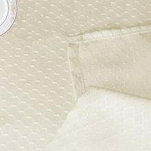 Load image into Gallery viewer, Tektrum Heavy Duty Square/Rectangular Elegant Waffle Weave Check Jacquard Tablecloth Table Cover - Waterproof/Spill Proof/Stain Resistant/Wrinkle Free/Heavy Duty - Great for Dinner, Banquet, Parties, Wedding (Beige)