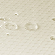 Load image into Gallery viewer, Tektrum Heavy Duty Square/Rectangular Elegant Waffle Weave Check Jacquard Tablecloth Table Cover - Waterproof/Spill Proof/Stain Resistant/Wrinkle Free/Heavy Duty - Great for Dinner, Banquet, Parties, Wedding (Beige)