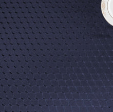 Load image into Gallery viewer, Tektrum Heavy Duty 70 inch Round Elegant Waffle Weave Check Jacquard Tablecloth Table Cover - Waterproof/Spill Proof/Stain Resistant/Wrinkle Free/Heavy Duty - Great for Dinner, Banquet, Parties, Wedding (Navy Blue)
