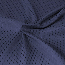 Load image into Gallery viewer, Tektrum Heavy Duty 70 inch Round Elegant Waffle Weave Check Jacquard Tablecloth Table Cover - Waterproof/Spill Proof/Stain Resistant/Wrinkle Free/Heavy Duty - Great for Dinner, Banquet, Parties, Wedding (Navy Blue)