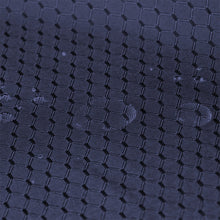Load image into Gallery viewer, Tektrum Heavy Duty 70 inch Round Elegant Waffle Weave Check Jacquard Tablecloth Table Cover - Waterproof/Spill Proof/Stain Resistant/Wrinkle Free/Heavy Duty - Great for Dinner, Banquet, Parties, Wedding (Navy Blue)