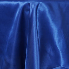 Load image into Gallery viewer, Tektrum Rectangular Silky Satin Tablecloth - Premium Fabric - Best for Wedding Party Banquet Events Restaurant Kitchen Dining Decoration - Royal Blue Color