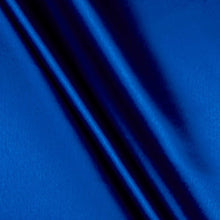 Load image into Gallery viewer, Tektrum Rectangular Silky Satin Tablecloth - Premium Fabric - Best for Wedding Party Banquet Events Restaurant Kitchen Dining Decoration - Royal Blue Color