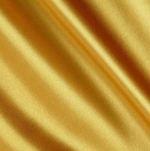 Load image into Gallery viewer, Tektrum Rectangular Silky Satin Tablecloth - Premium Fabric - Best for Wedding Party Banquet Events Restaurant Kitchen Dining Decoration - Gold Color