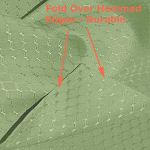 Load image into Gallery viewer, Tektrum Heavy Duty Square/Rectangular Elegant Waffle Weave Check Jacquard Tablecloth Table Cover - Waterproof/Spill Proof/Stain Resistant/Wrinkle Free/Heavy Duty - Great for Dinner, Banquet, Parties, Wedding (Light Sage Green)