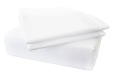 Load image into Gallery viewer, Tektrum 3 Piece 3pc Duvet Cover Set with Button Enclosure - 1800 Supreme Collection Super Soft Hotel Luxury Durable 100 GSM Brushed Microfiber, Wrinkle & Fade Resistant (White)