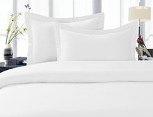 Load image into Gallery viewer, Tektrum 3 Piece 3pc Duvet Cover Set with Button Enclosure - 1800 Supreme Collection Super Soft Hotel Luxury Durable 100 GSM Brushed Microfiber, Wrinkle & Fade Resistant (White)