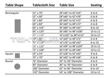 Load image into Gallery viewer, Tektrum 108 inch Round Silky Satin Tablecloth - Premium Fabric - Best for Wedding Party Banquet Events Restaurant Kitchen Dining Decoration - Royal Blue Color