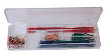 Load image into Gallery viewer, Tektrum Solderless Experiment Plug-In Breadboard Kit With Pre-Formed Solid Jumper Wires For Proto-Typing Circuit (2200 Tie-Points)
